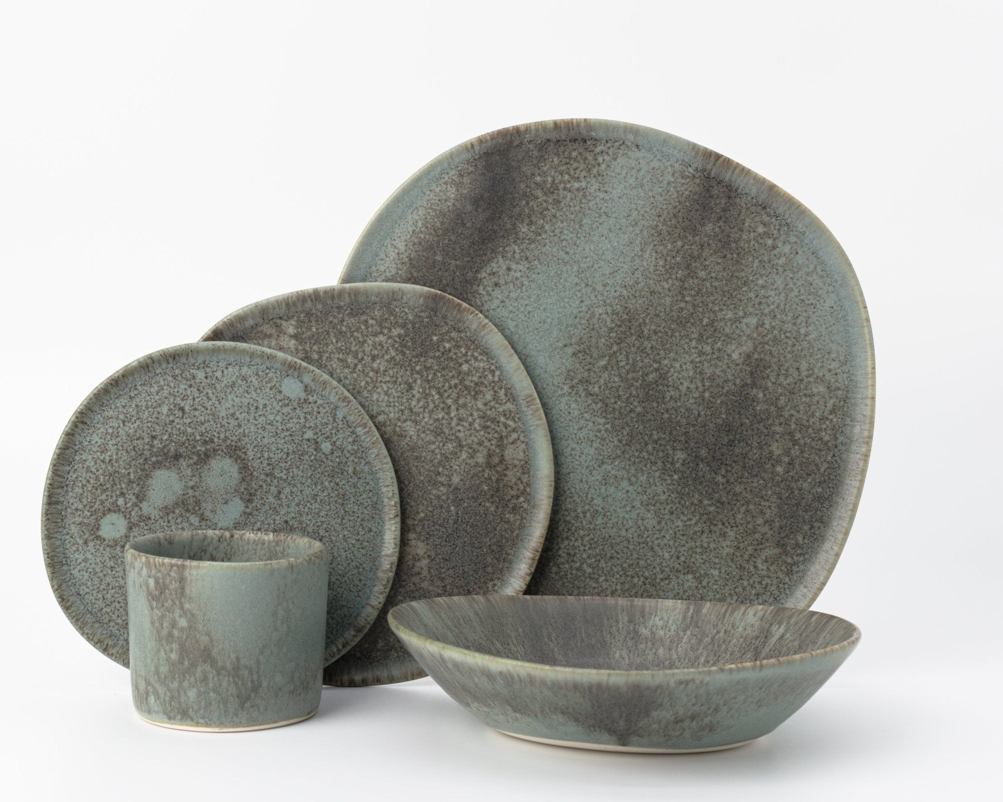 5 Piece Ripple Dinner Setting - Paranoid Ranch