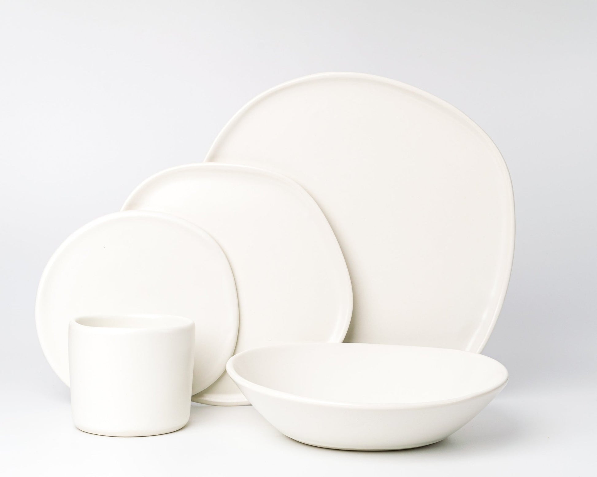 5 Piece Ripple Dinner Setting - Paranoid Ranch