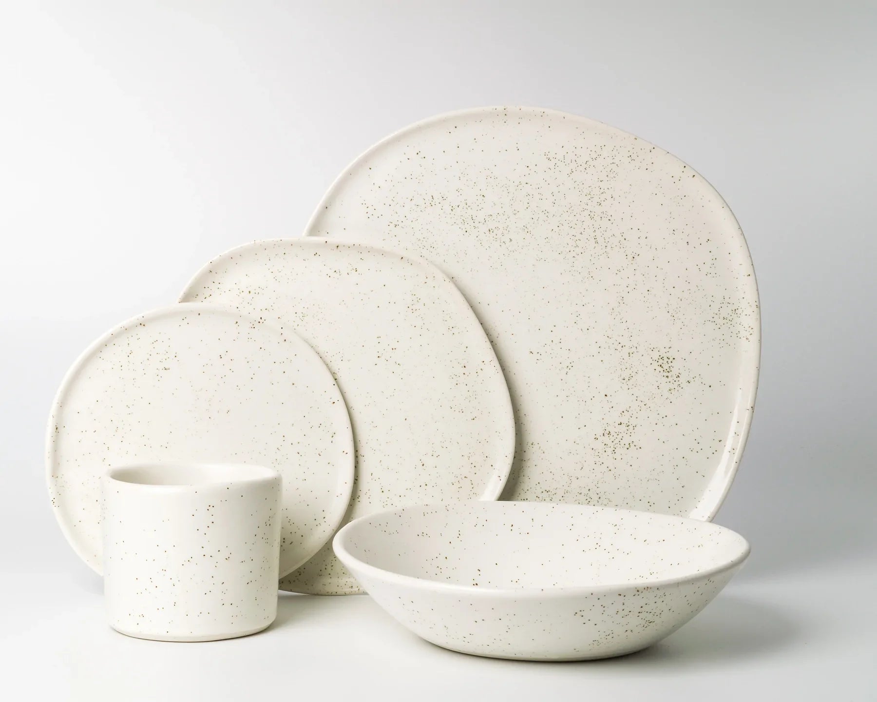 5 Piece Ripple Dinner Setting - Paranoid Ranch