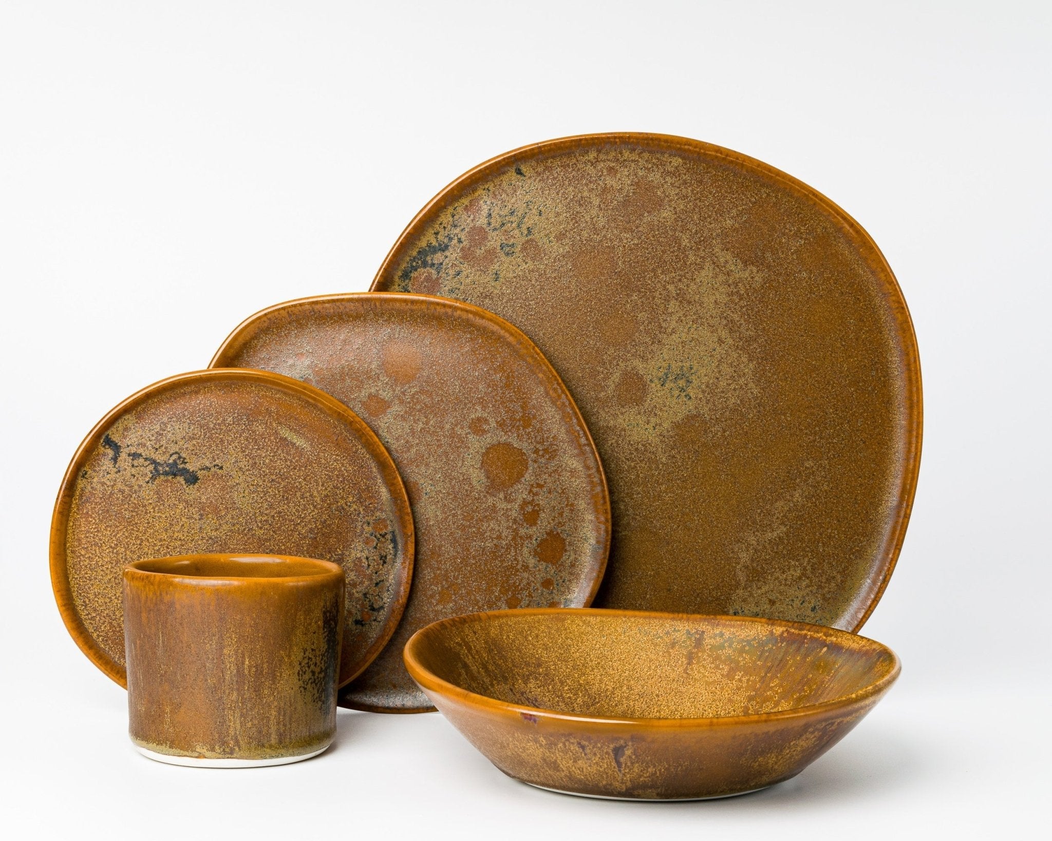 5 Piece Ripple Dinner Setting - Paranoid Ranch