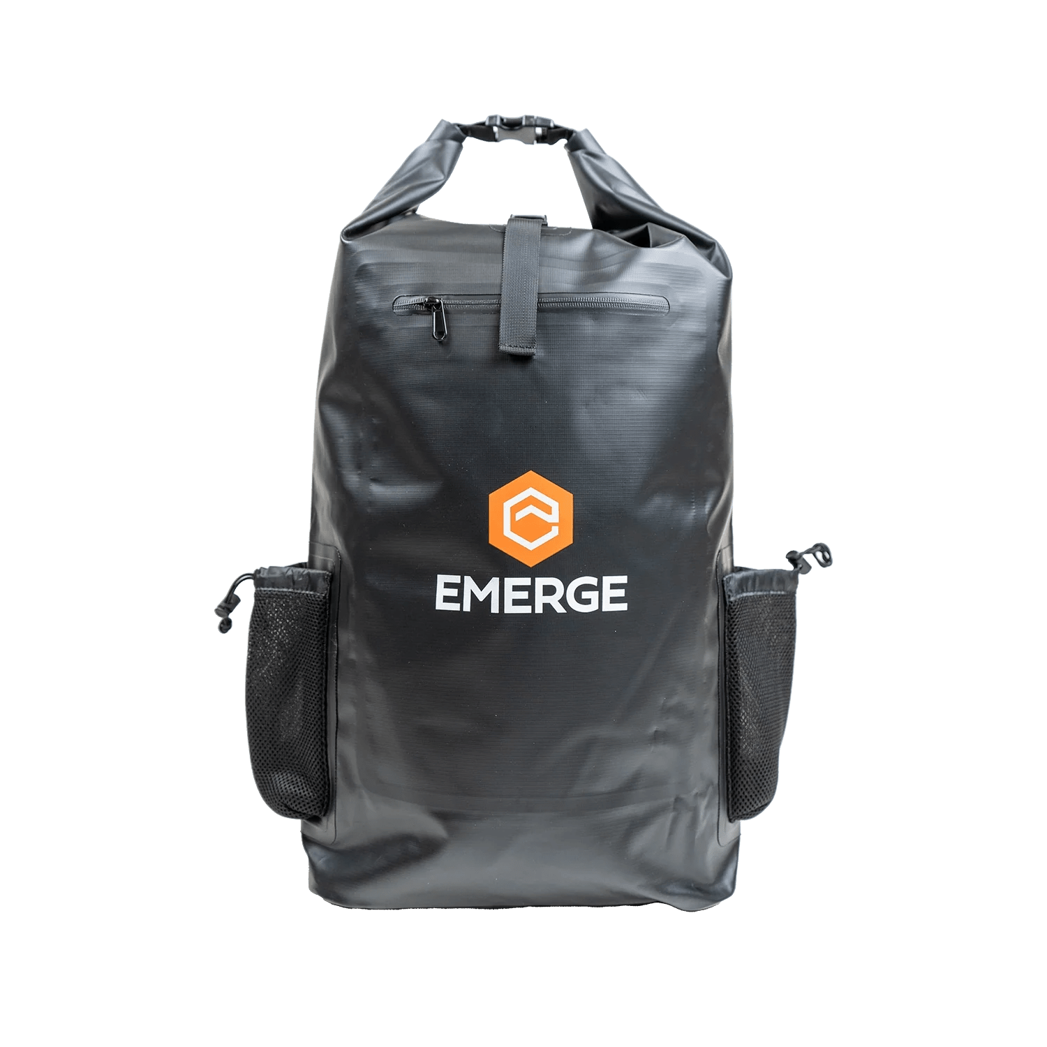 50L Heavy Duty Dry Bag w/ Straps - Black - Paranoid Ranch