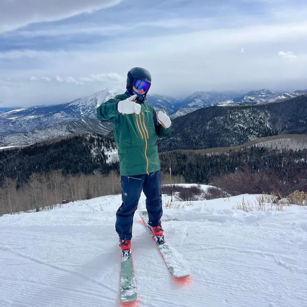 5280 Water Buffalo Leather Mitten - White - Paranoid Ranch