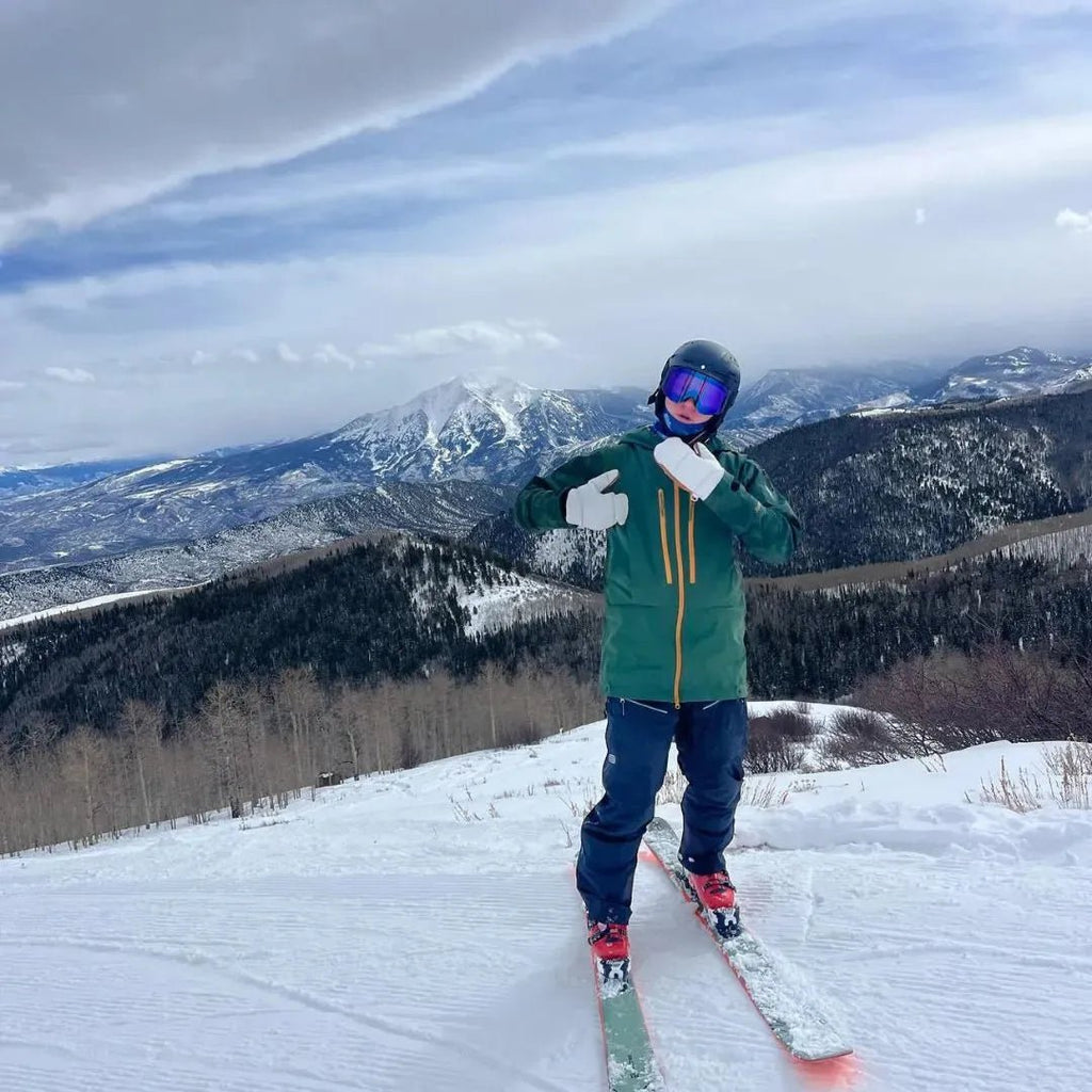 5280 Water Buffalo Leather Mitten - White - Paranoid Ranch