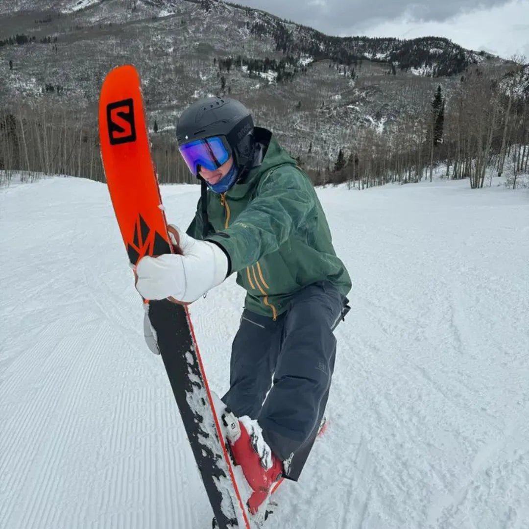 5280 Water Buffalo Leather Mitten - White - Paranoid Ranch