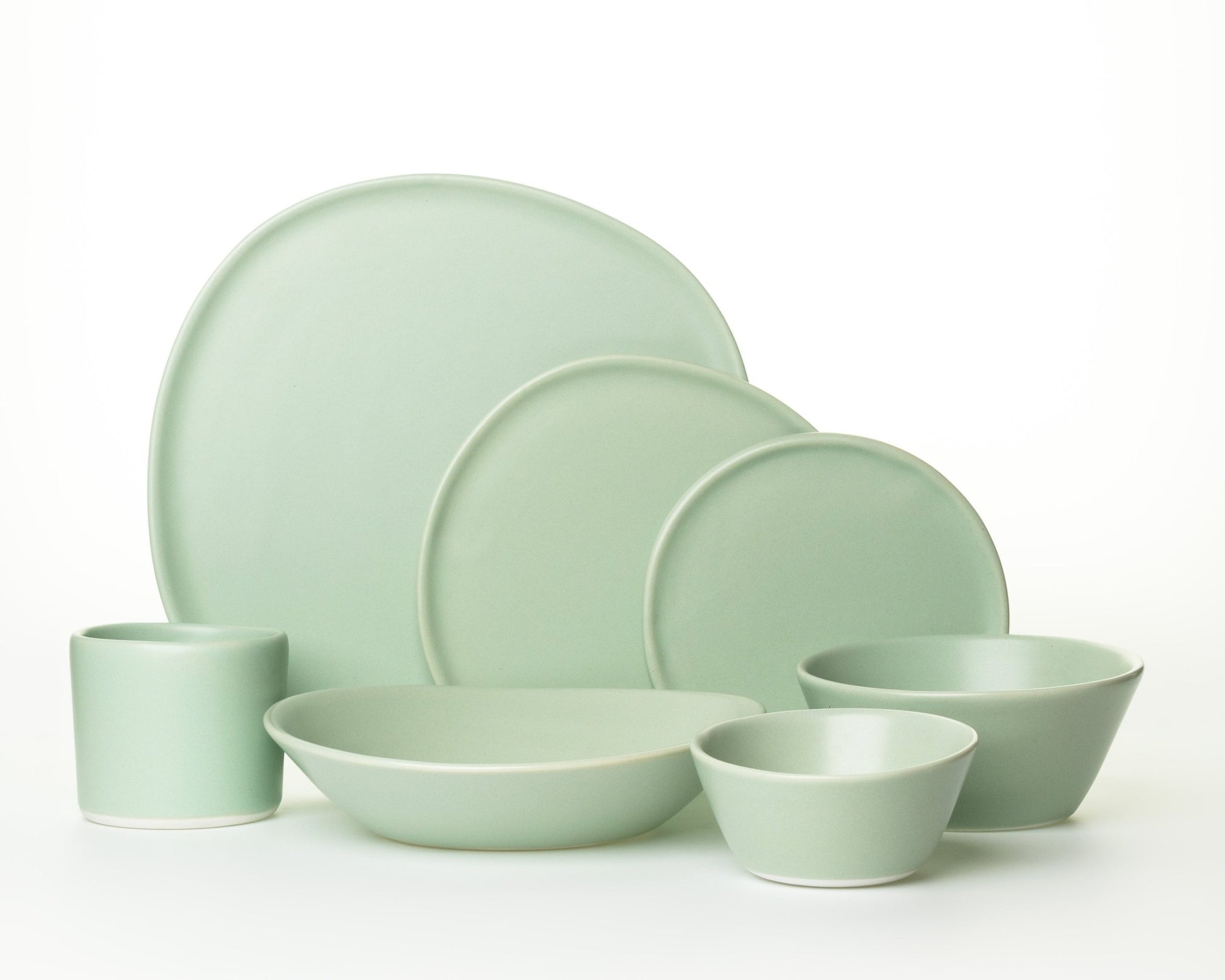 7 Piece Ripple Dinner Setting - Paranoid Ranch
