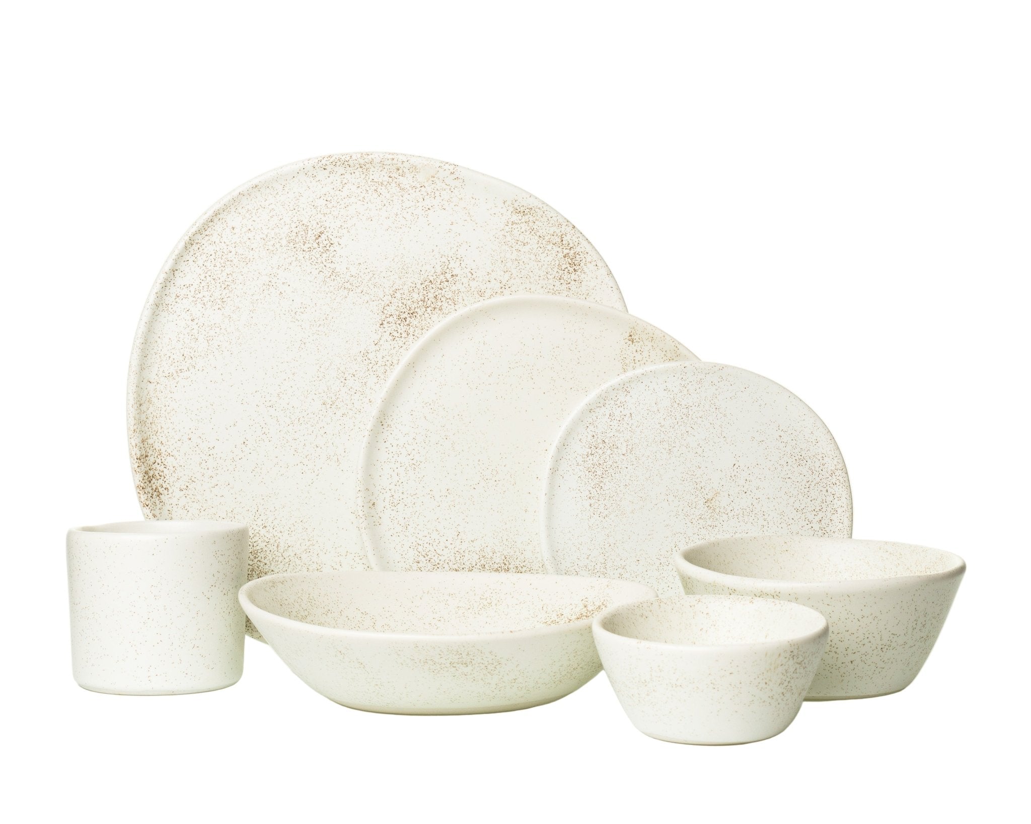 7 Piece Ripple Dinner Setting - Paranoid Ranch