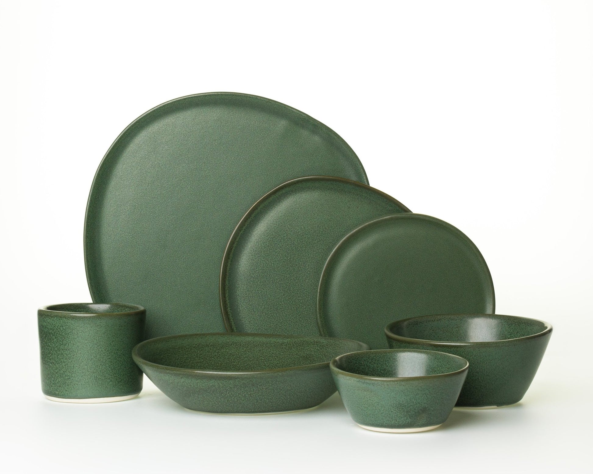 7 Piece Ripple Dinner Setting - Paranoid Ranch