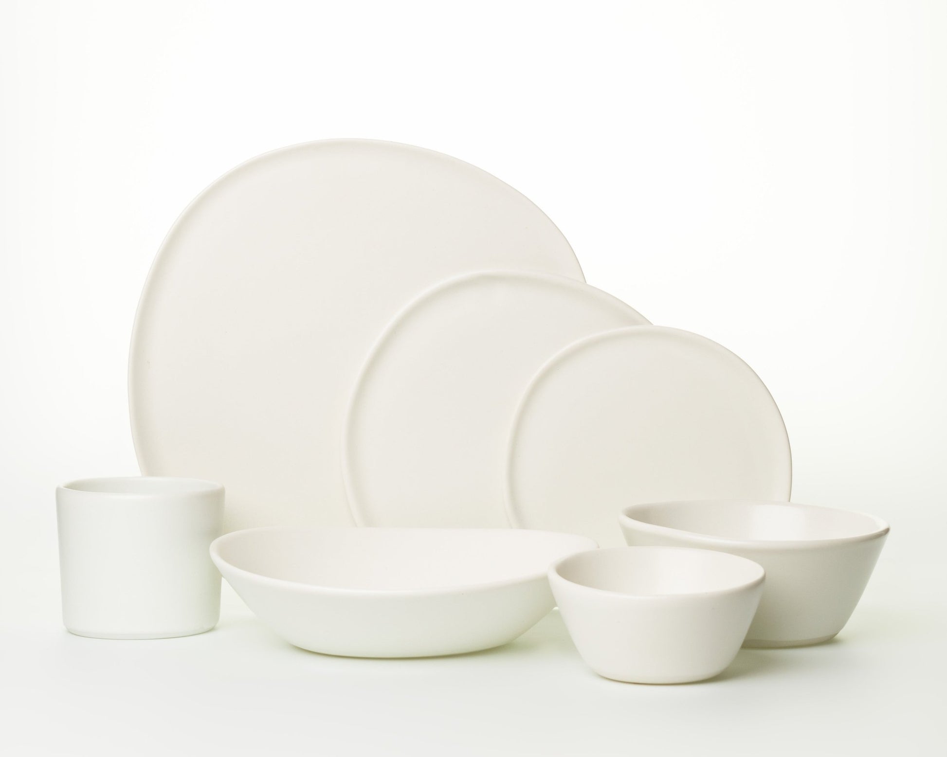 7 Piece Ripple Dinner Setting - Paranoid Ranch
