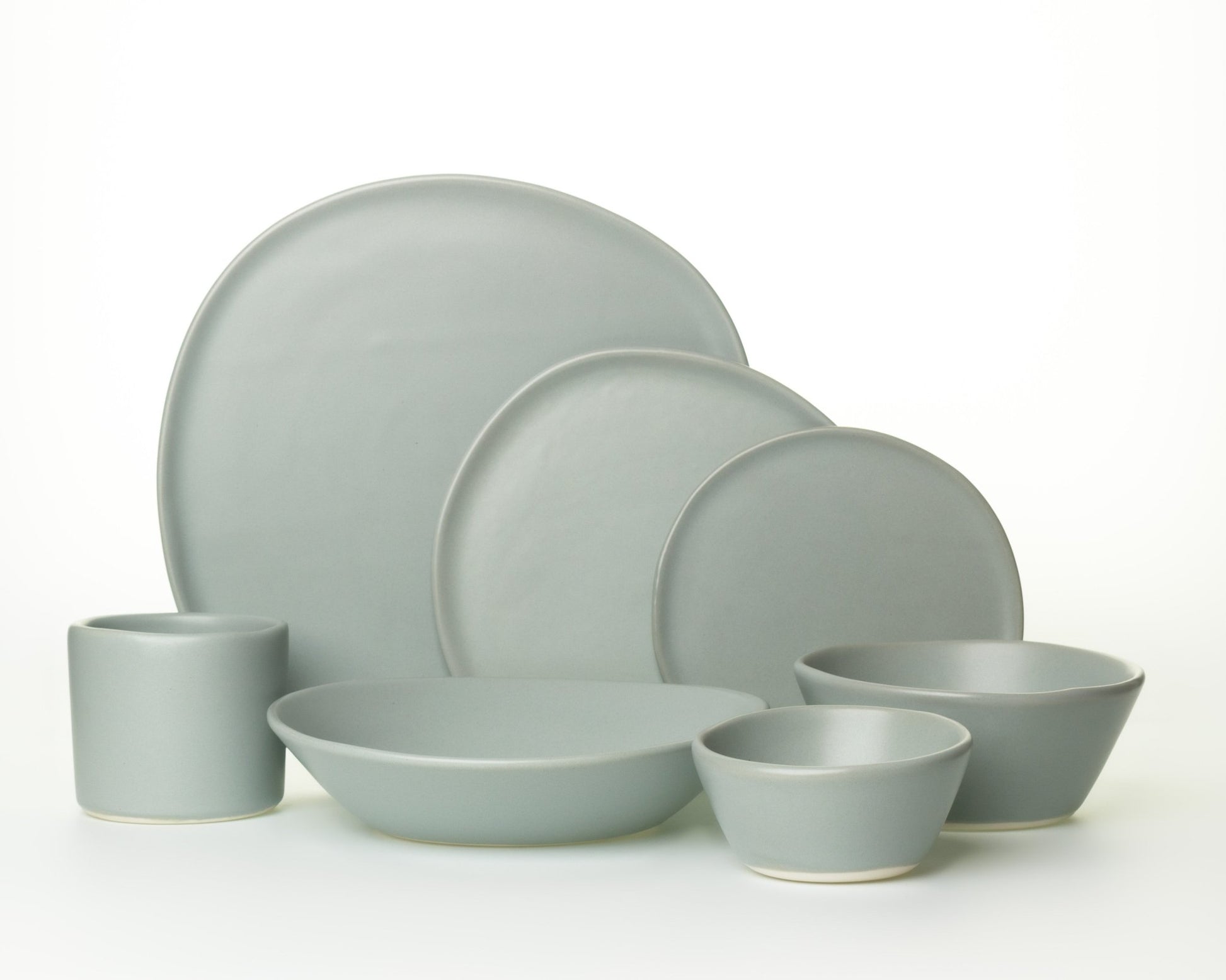 7 Piece Ripple Dinner Setting - Paranoid Ranch