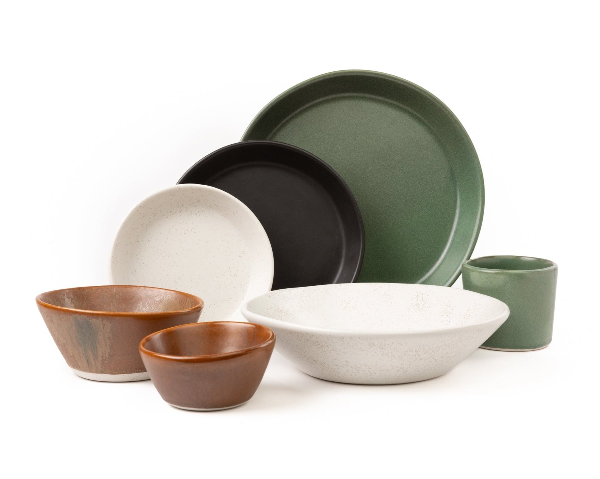 7 Piece Skali Coupe Dinner Setting - Paranoid Ranch