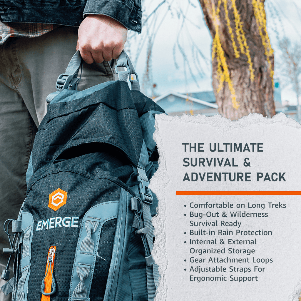 80L Survival Backpack - The Ranger - Paranoid Ranch