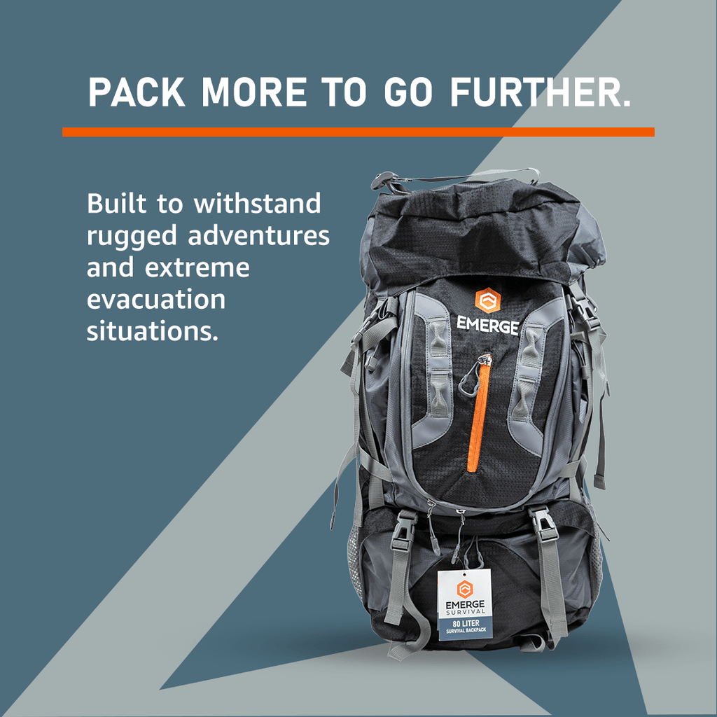 80L Survival Backpack - The Ranger - Paranoid Ranch