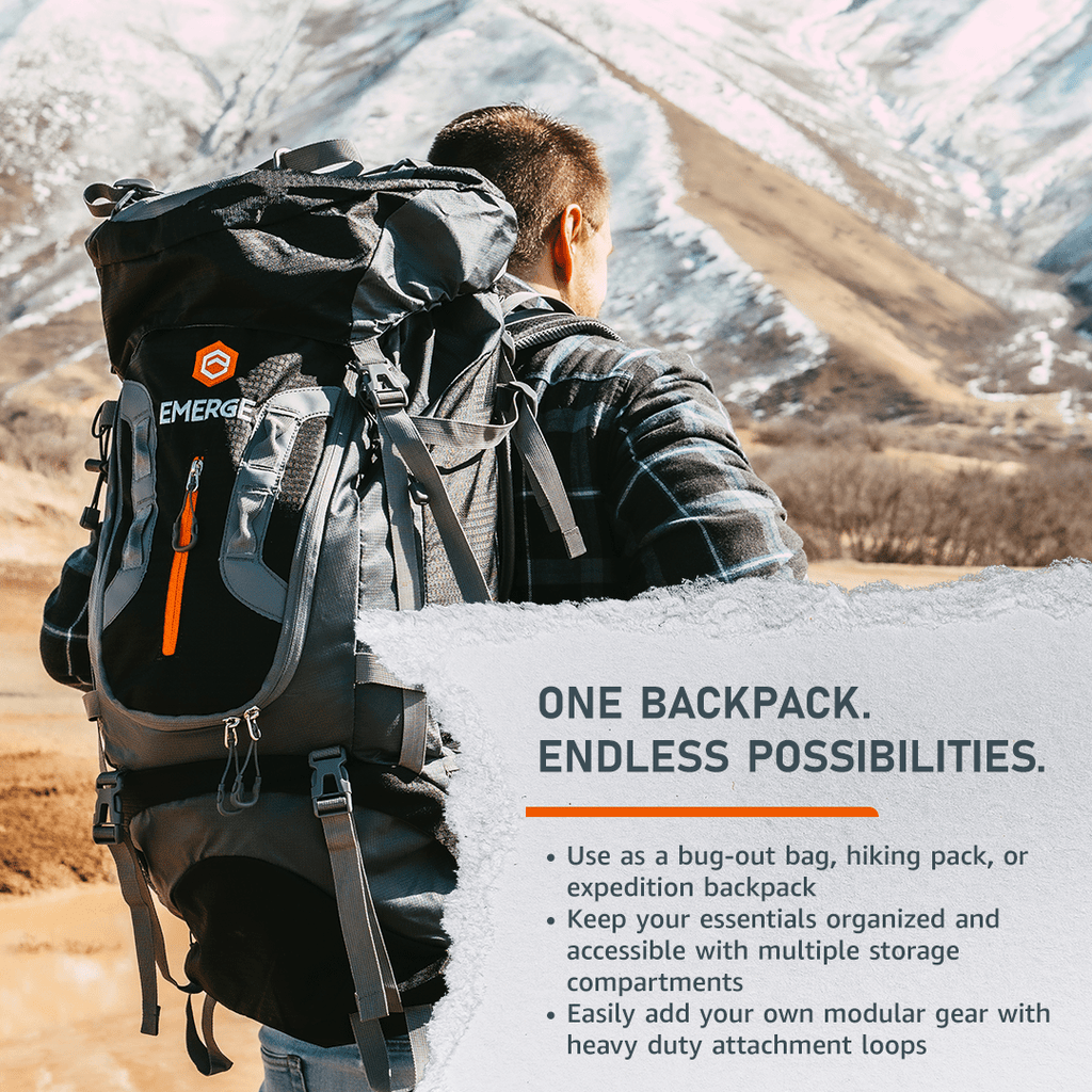 80L Survival Backpack - The Ranger - Paranoid Ranch