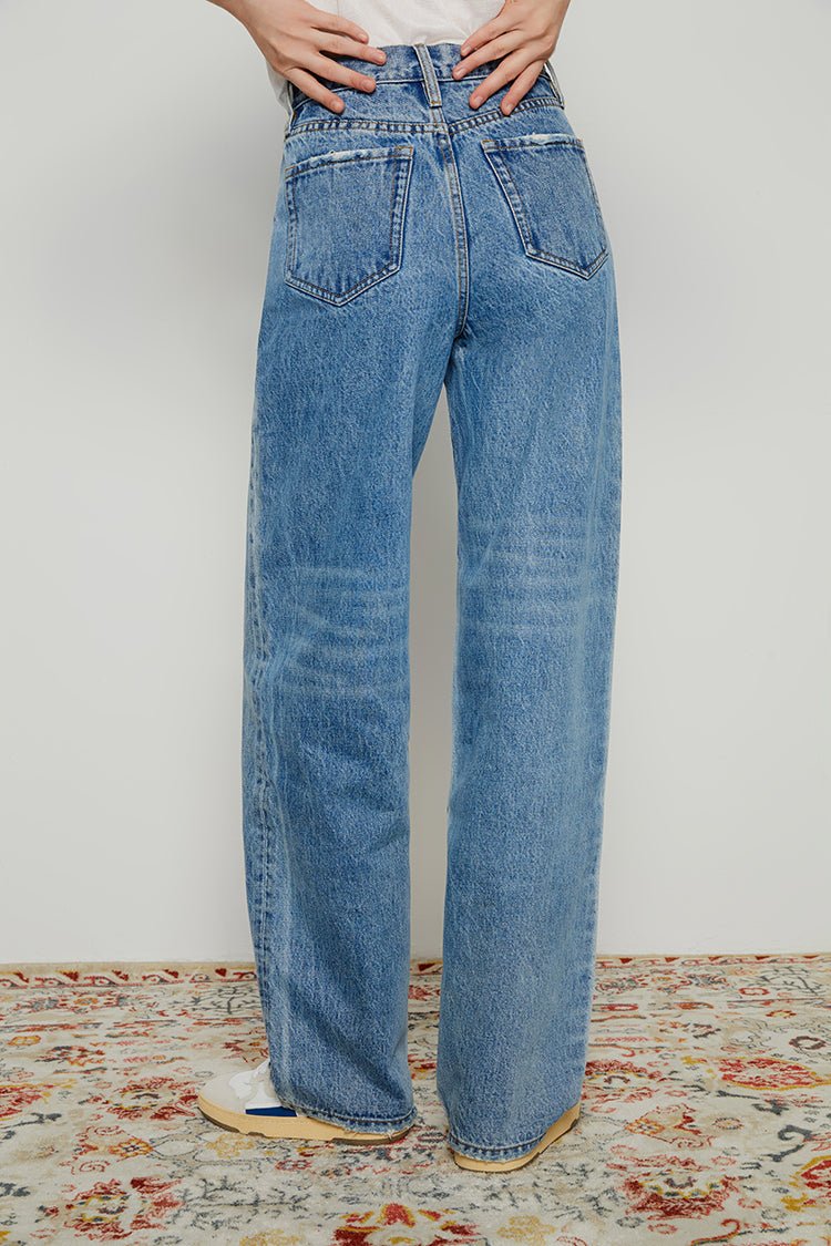 80'S Utility Loose Jeans HJ128 - Paranoid Ranch