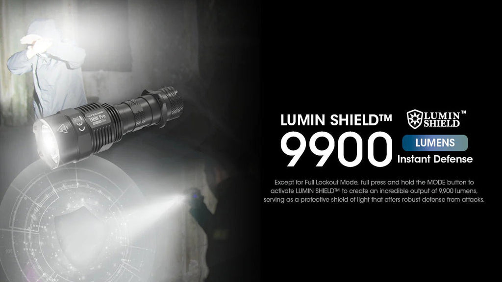 9900 Lumen Fast Charging USB - C Flashlight - Paranoid Ranch