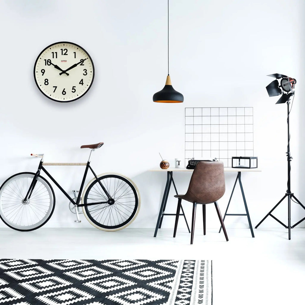 Factory Black XL Clock