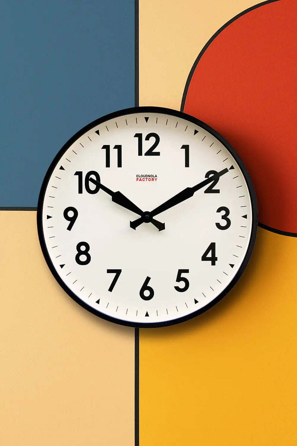 Factory Black XL Clock