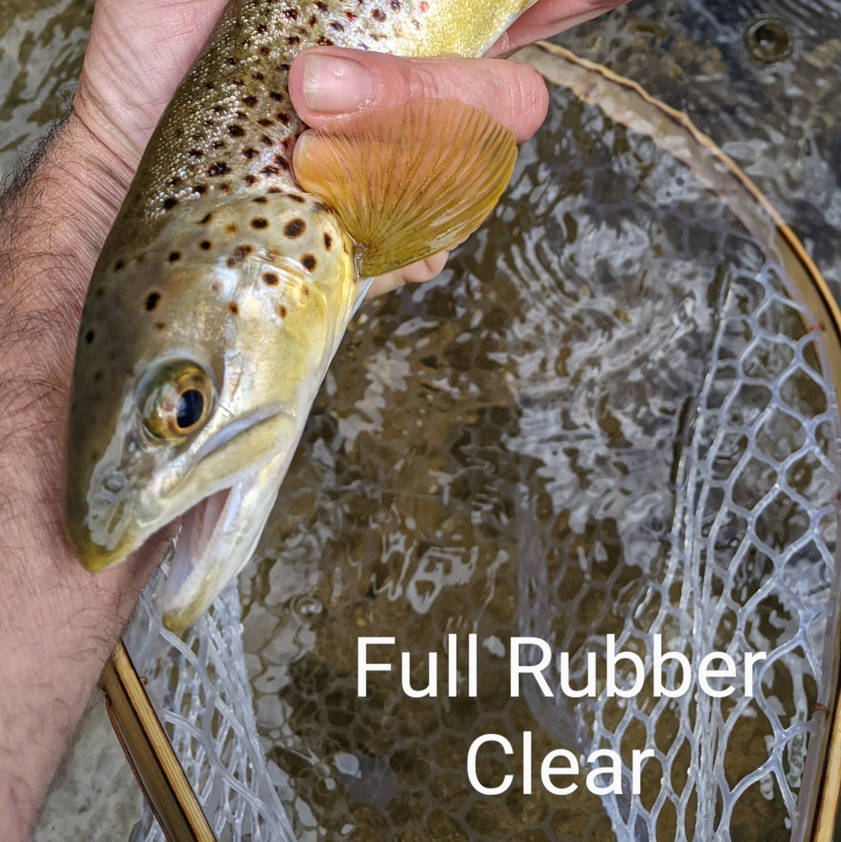 Blue Line - Bamboo Fly Fishing Landing Net/Hand Net