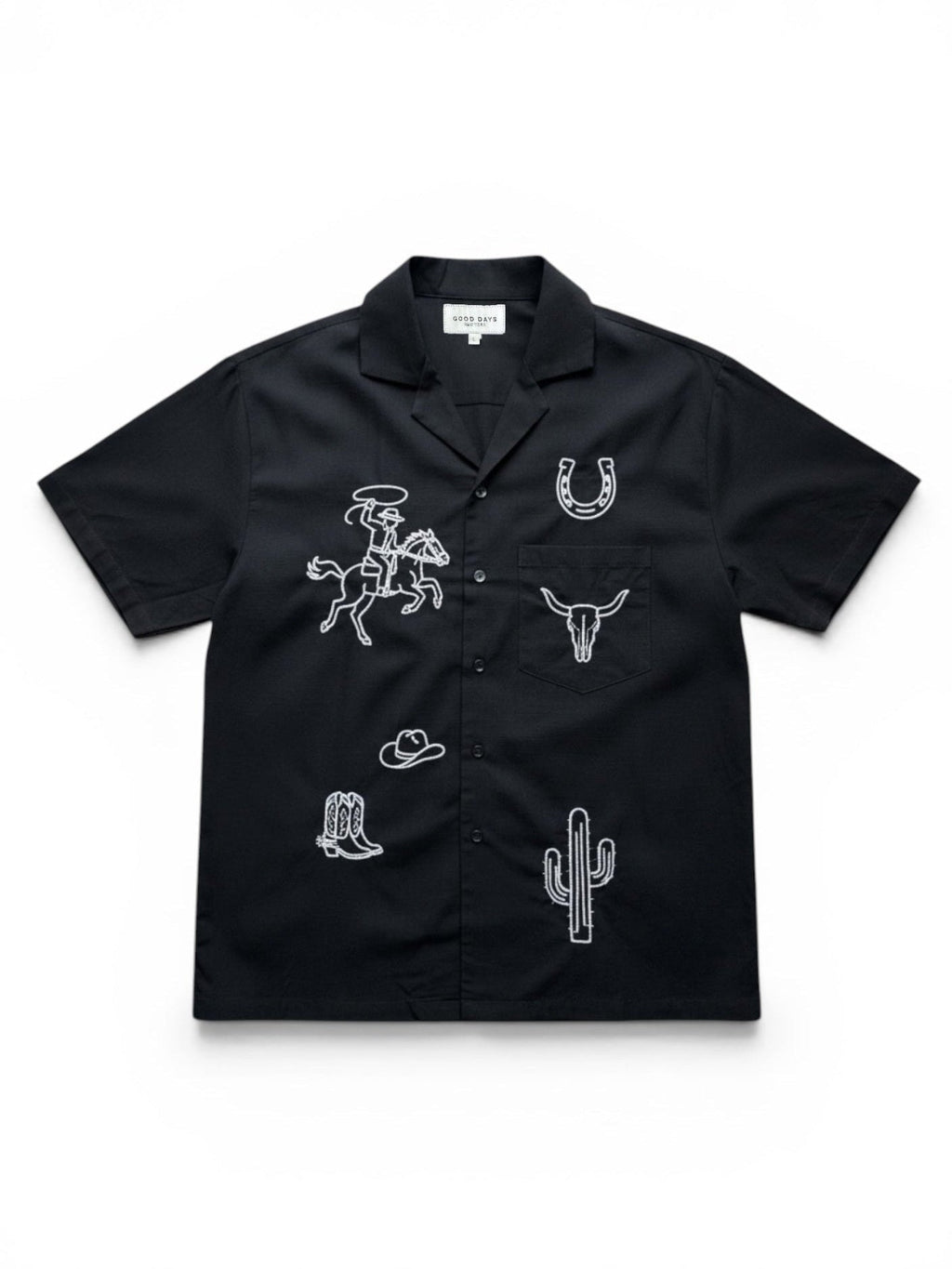 Somewhere Out West Camp Shirt