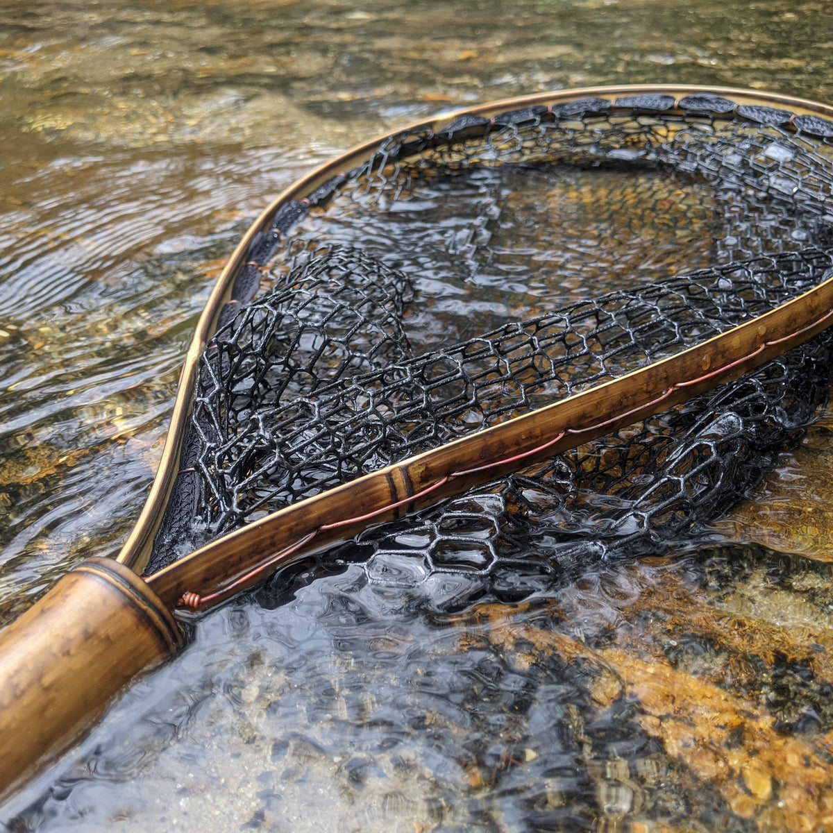 Upstream - Bamboo Fly Fishing Landing Net/Hand Net