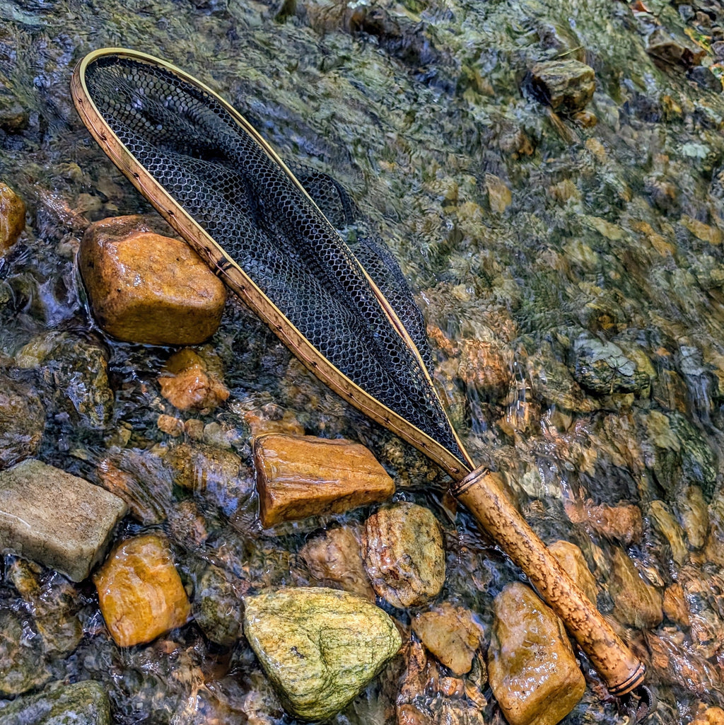 High Sierra - Bamboo Fly Fishing Landing Net/Hand Net