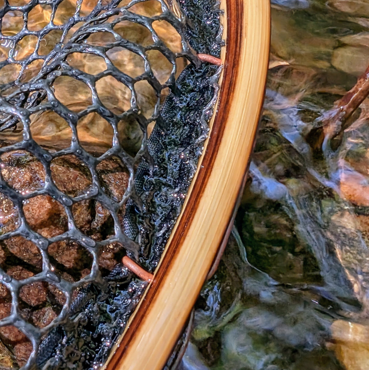 High Sierra - Bamboo Fly Fishing Landing Net/Hand Net