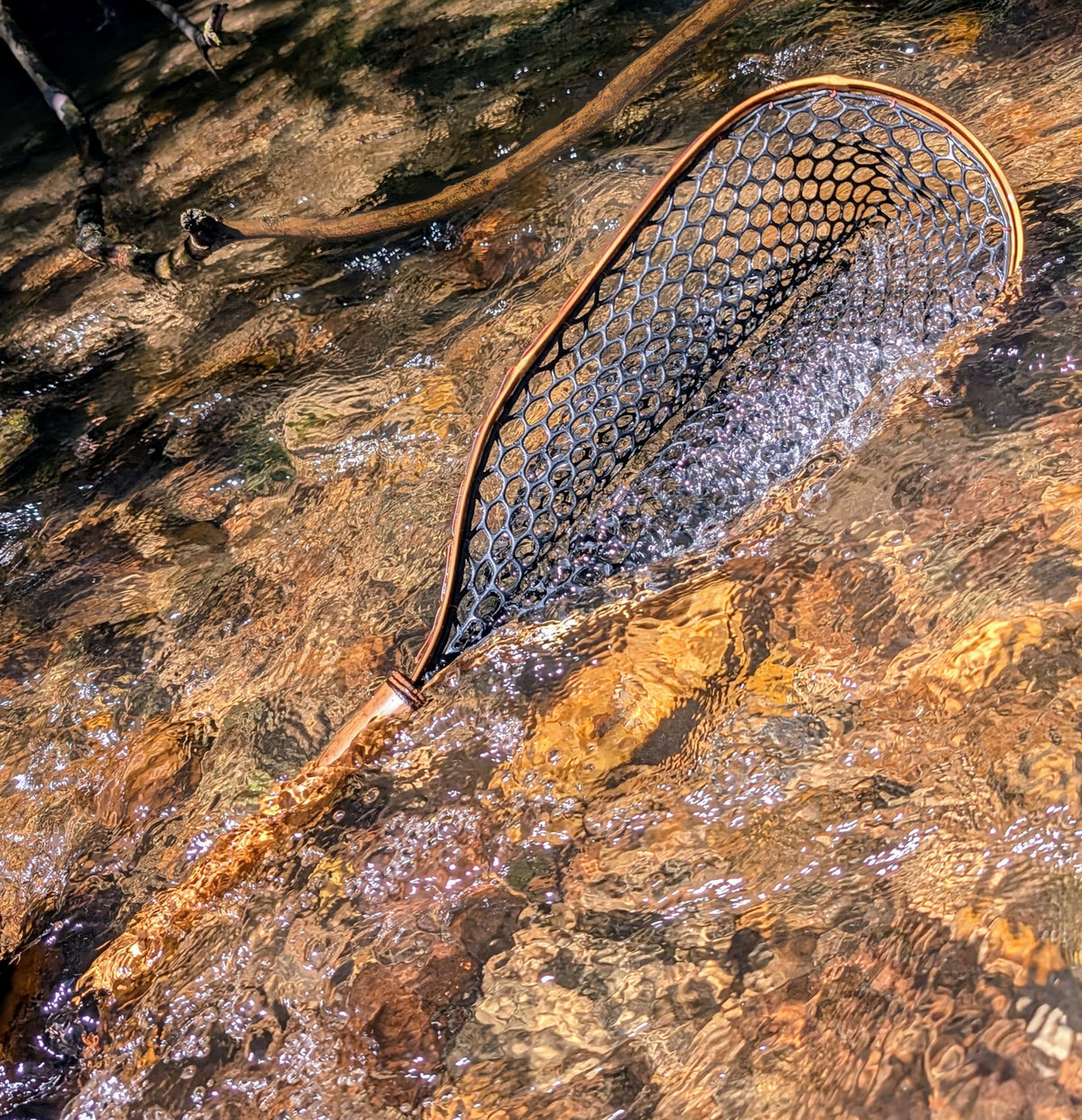 High Sierra - Bamboo Fly Fishing Landing Net/Hand Net