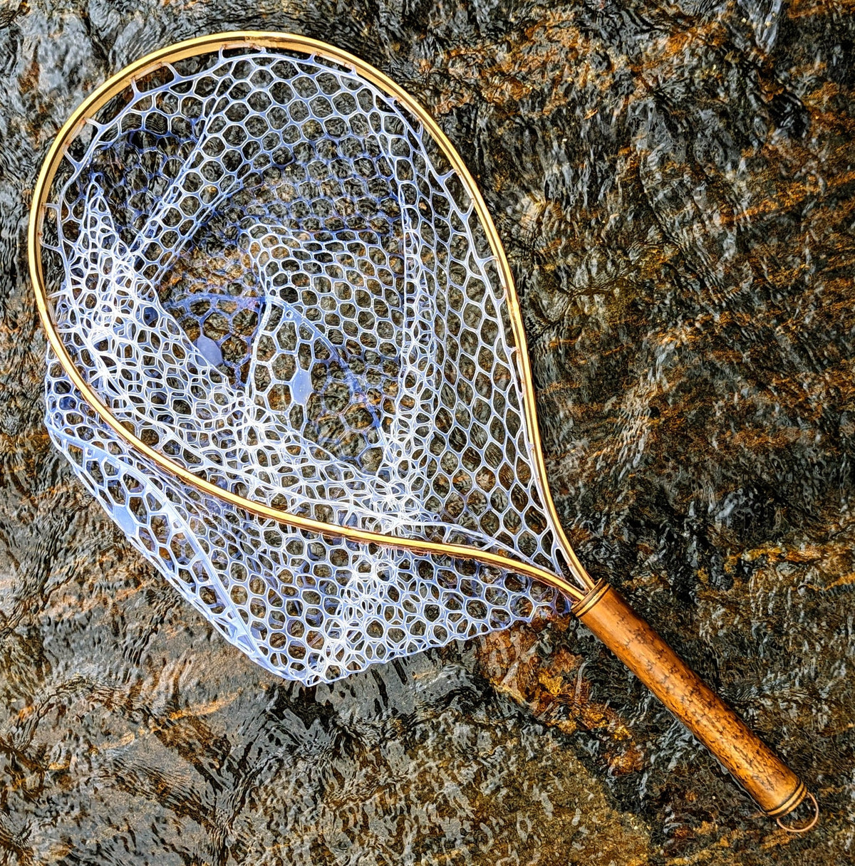 Downstream - Bamboo Fly Fishing Landing Net/Hand Net