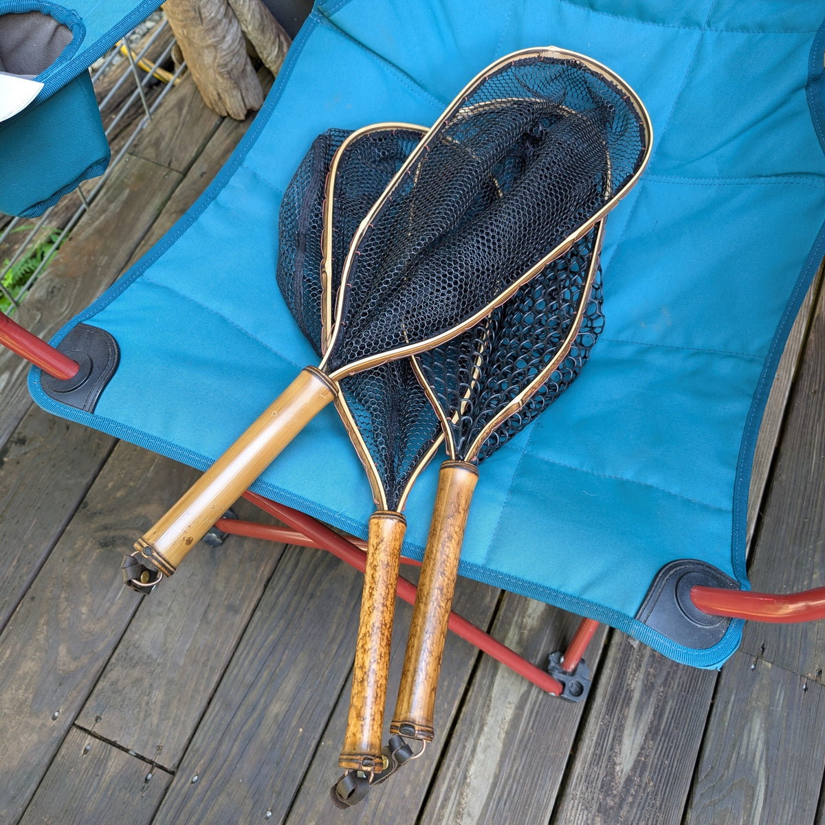 High Sierra - Bamboo Fly Fishing Landing Net/Hand Net