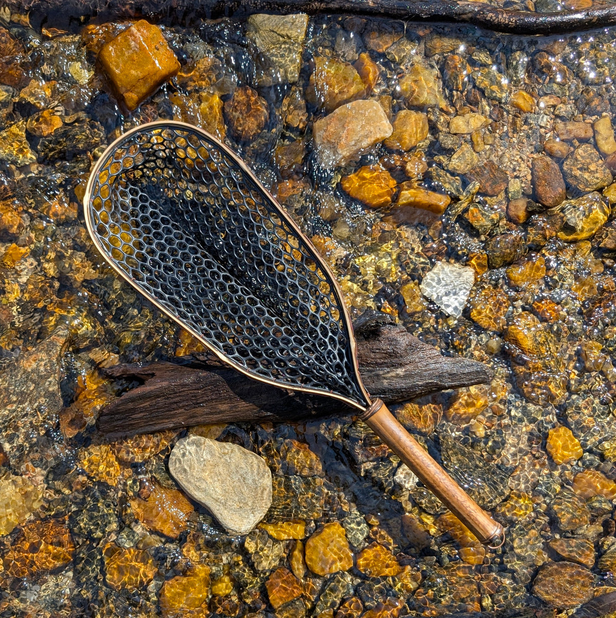 High Sierra - Bamboo Fly Fishing Landing Net/Hand Net