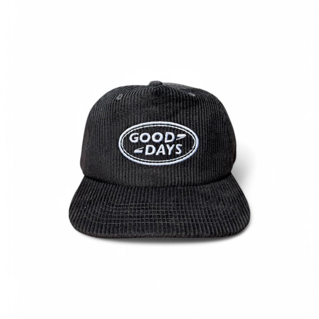 Corduroy Cruiser Hat - Black