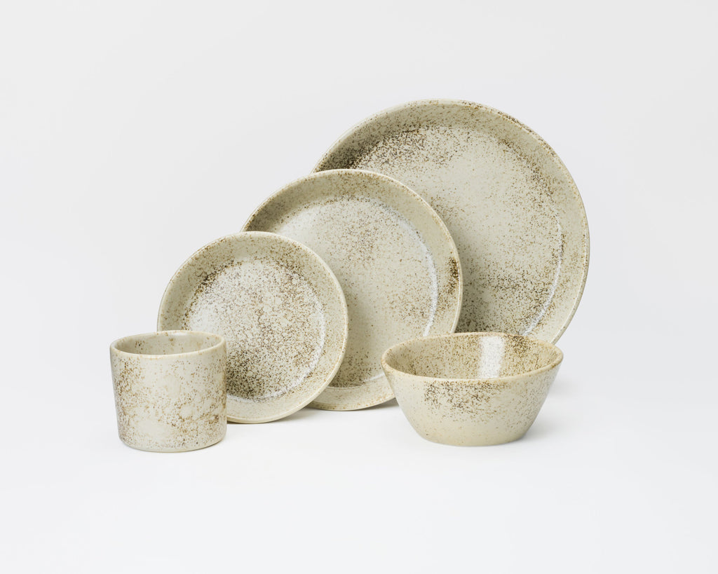 5 Piece Skali Coupe Dinner Setting