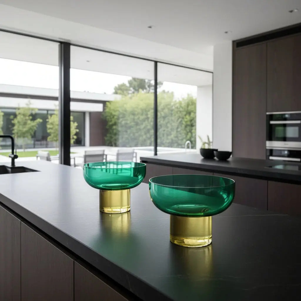 Tip Top XL Green & Yellow Bowl