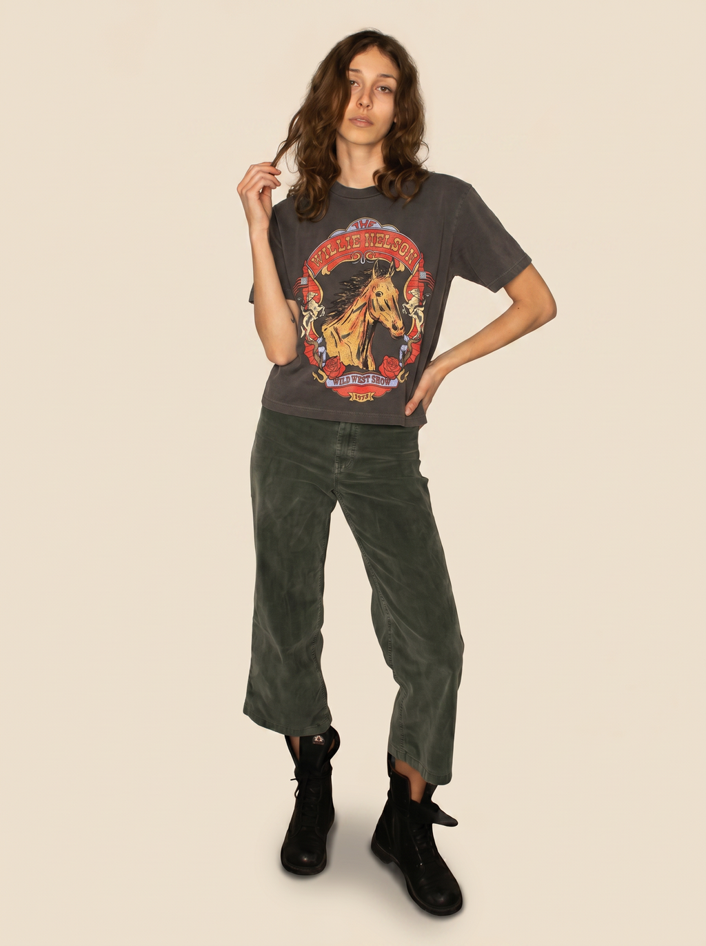 Willie Nelson Wild West Tee