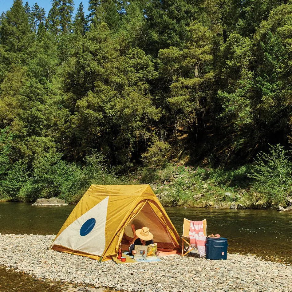 A - Frame Tent - Mustard - Paranoid Ranch