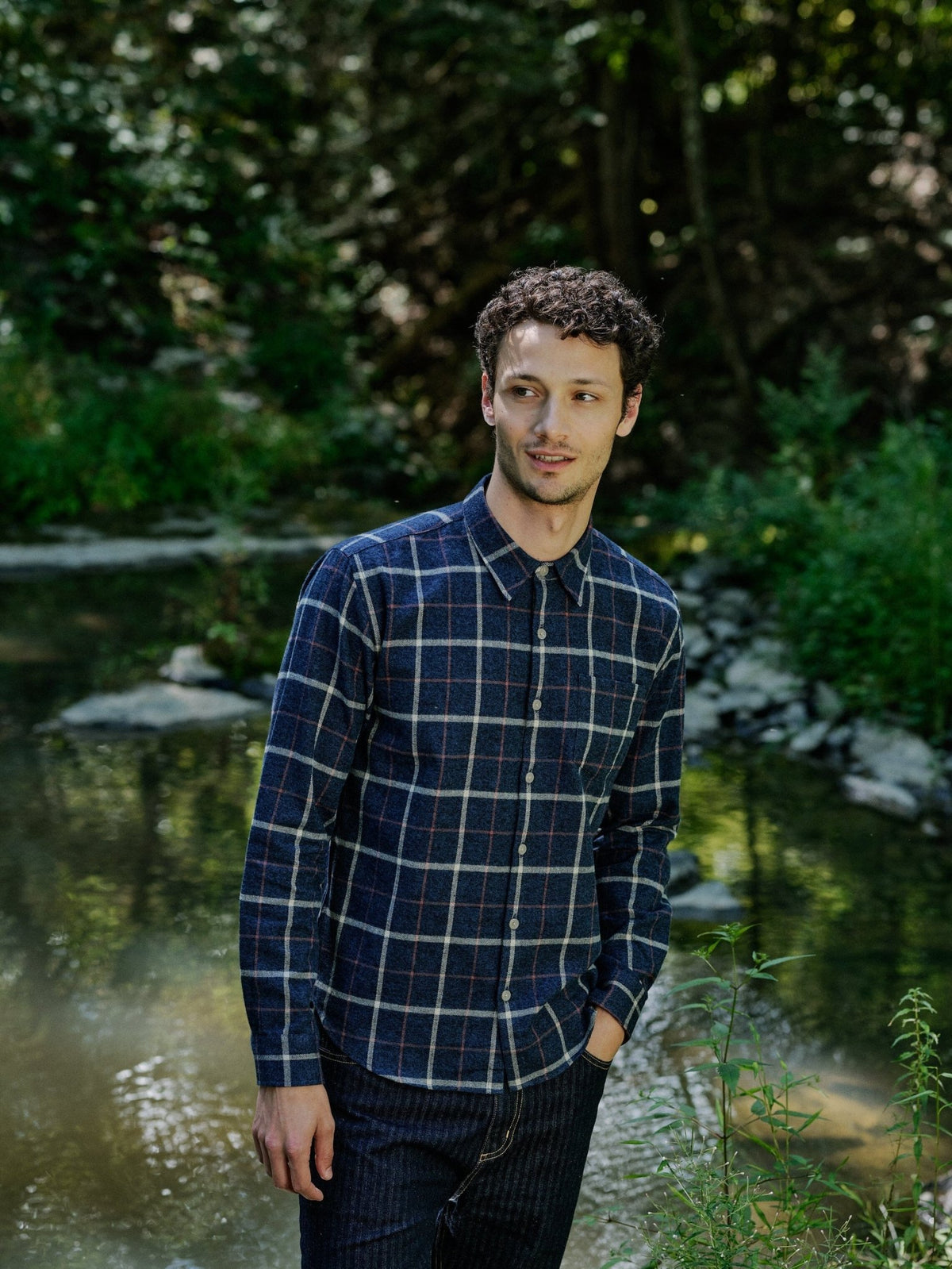 Accord Shirt in Japanese Flannel - Paranoid Ranch