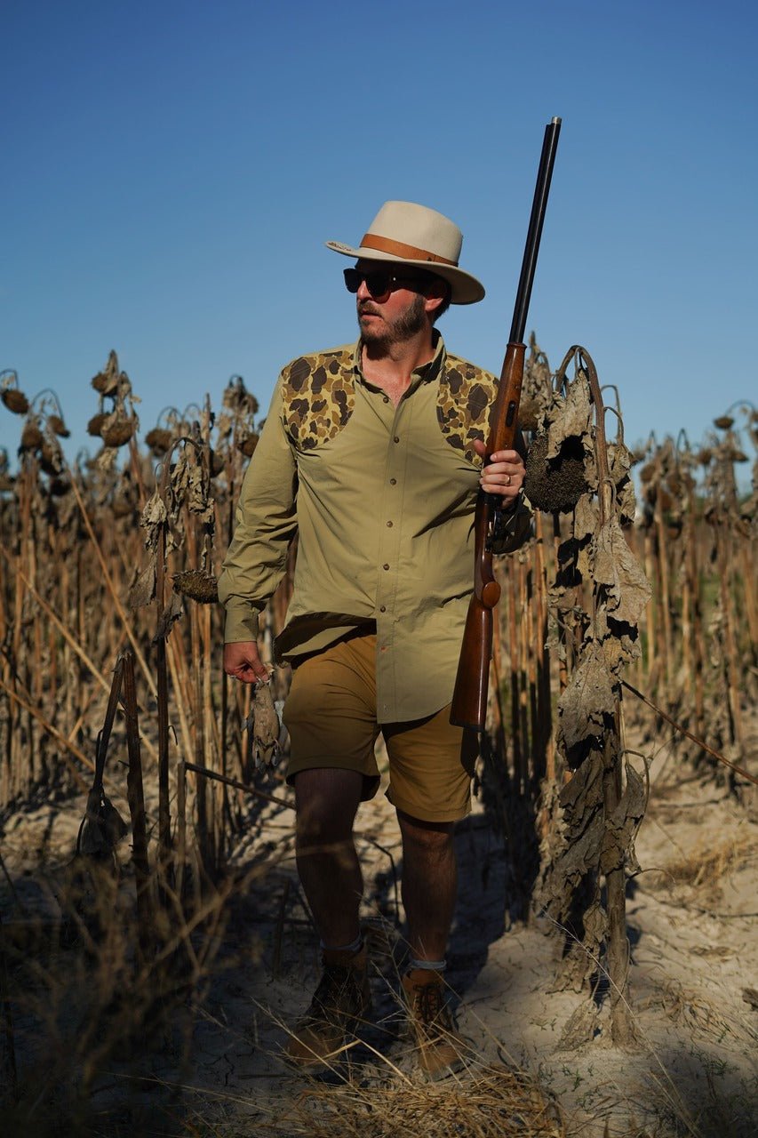 Active+ Field Shirt in Desert Tan/Original Camo - Paranoid Ranch