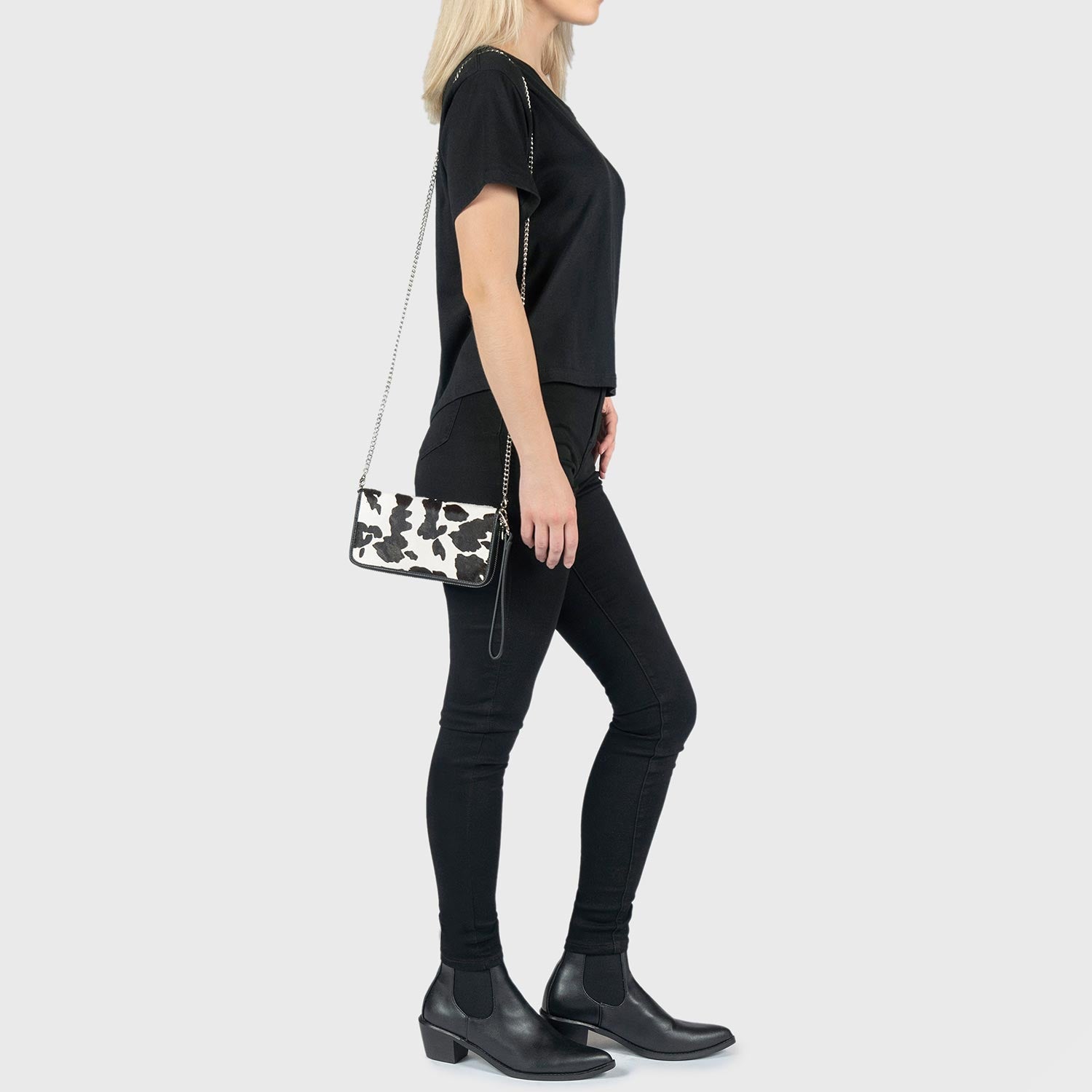 Adeline – Cow Leather – 3 in 1 Clutch, Purse, Belt Bag - Paranoid Ranch