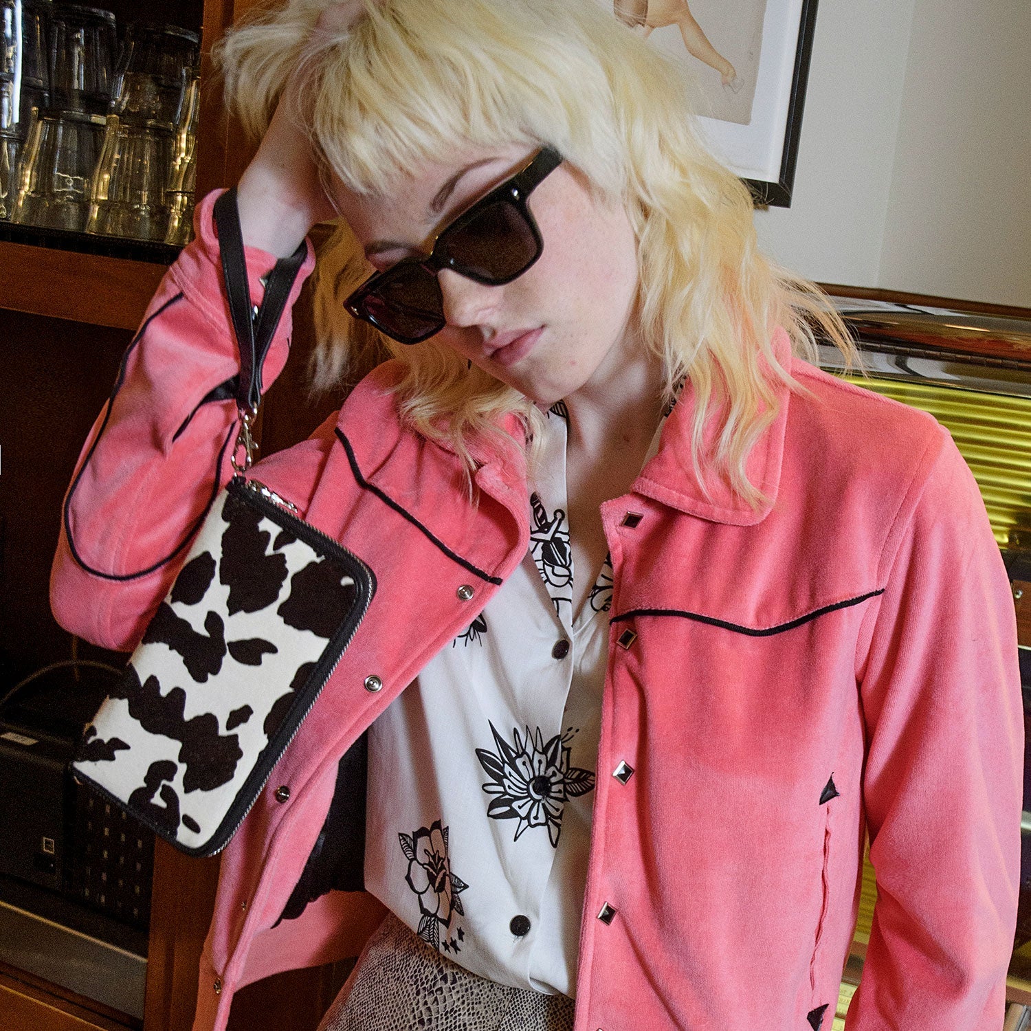 Adeline – Cow Leather – 3 in 1 Clutch, Purse, Belt Bag - Paranoid Ranch