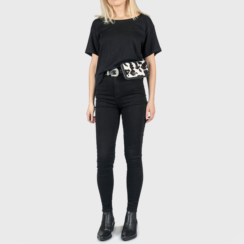 Adeline – Cow Leather – 3 in 1 Clutch, Purse, Belt Bag - Paranoid Ranch