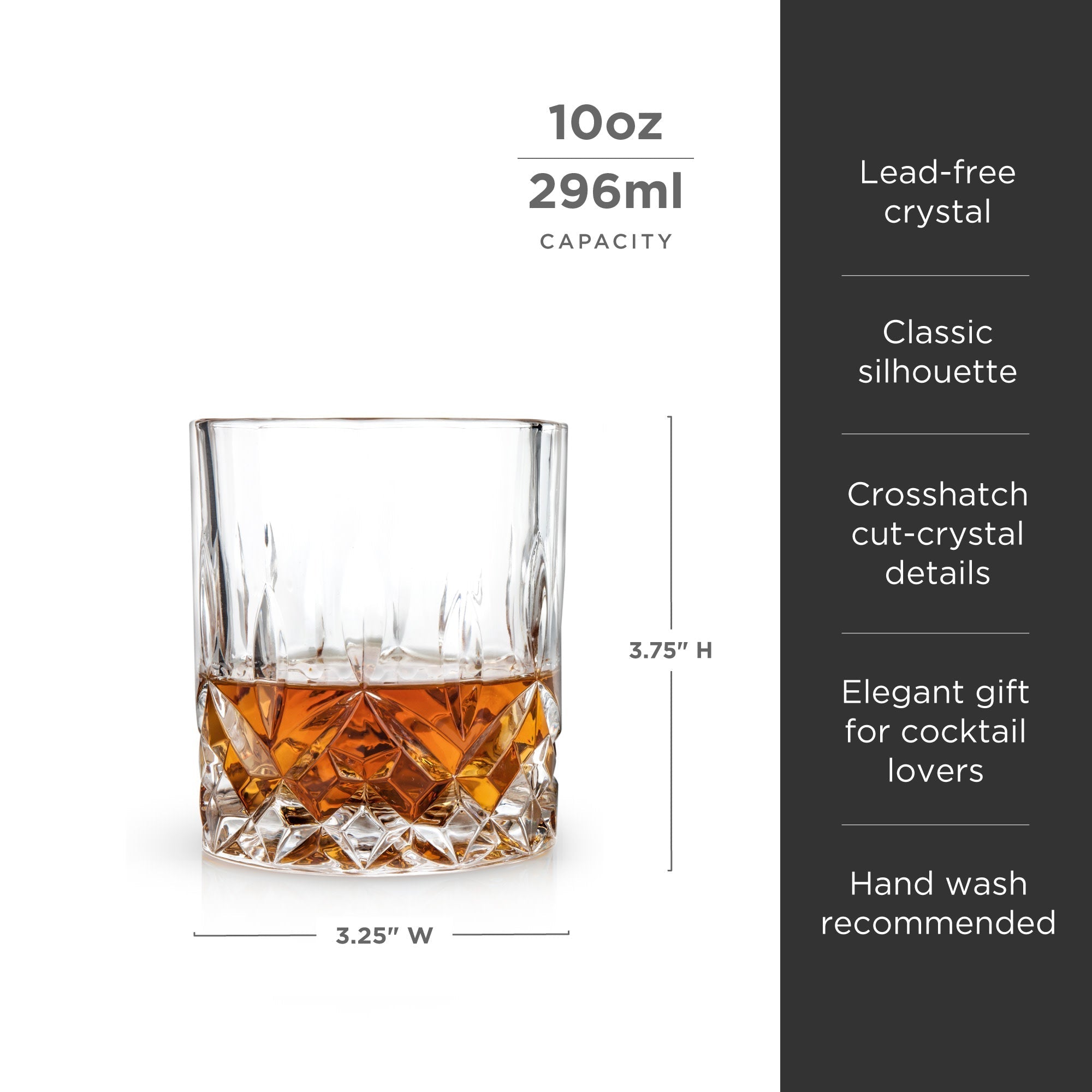 Admiral Crystal Tumblers Set of 4 - Paranoid Ranch