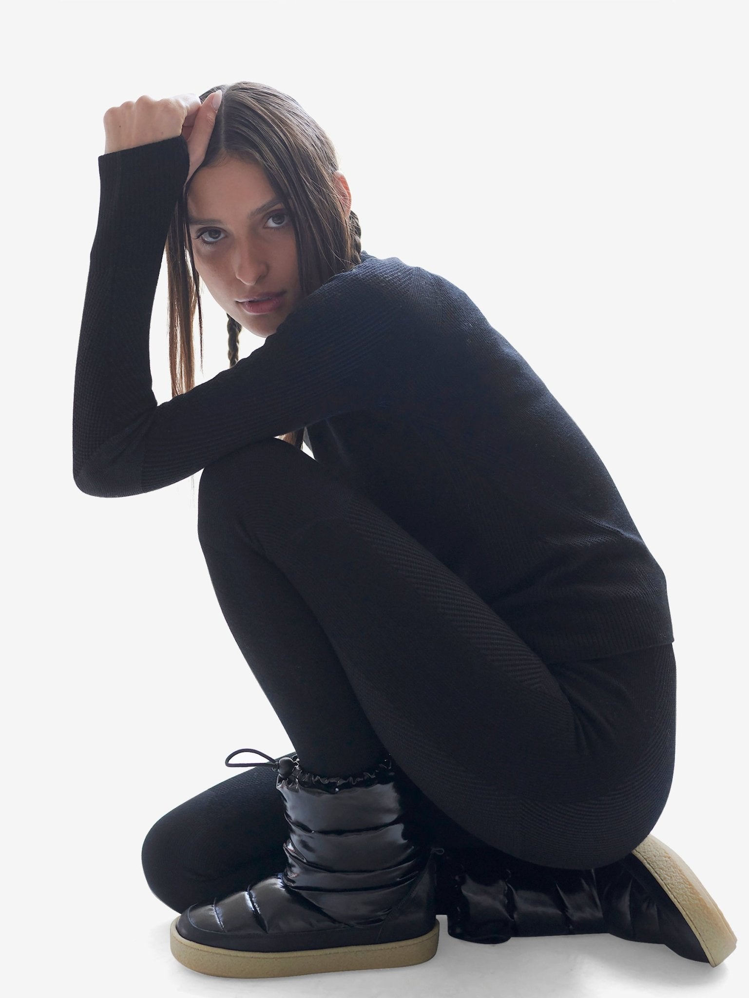 Airwarm Highneck - Black - Paranoid Ranch