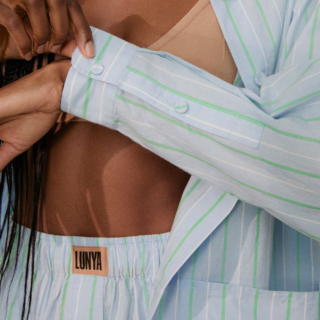 Airy Cotton Curved Hem Shirt - Paranoid Ranch