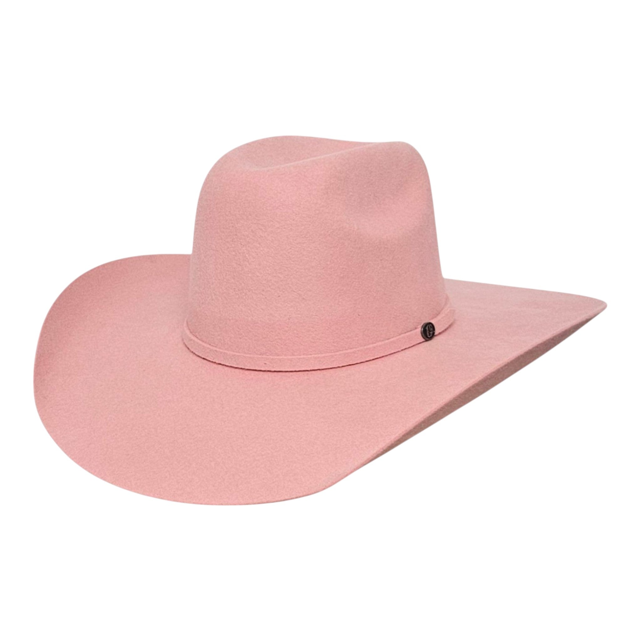 American Pink 5X Wool Cashmere Hat - Paranoid Ranch