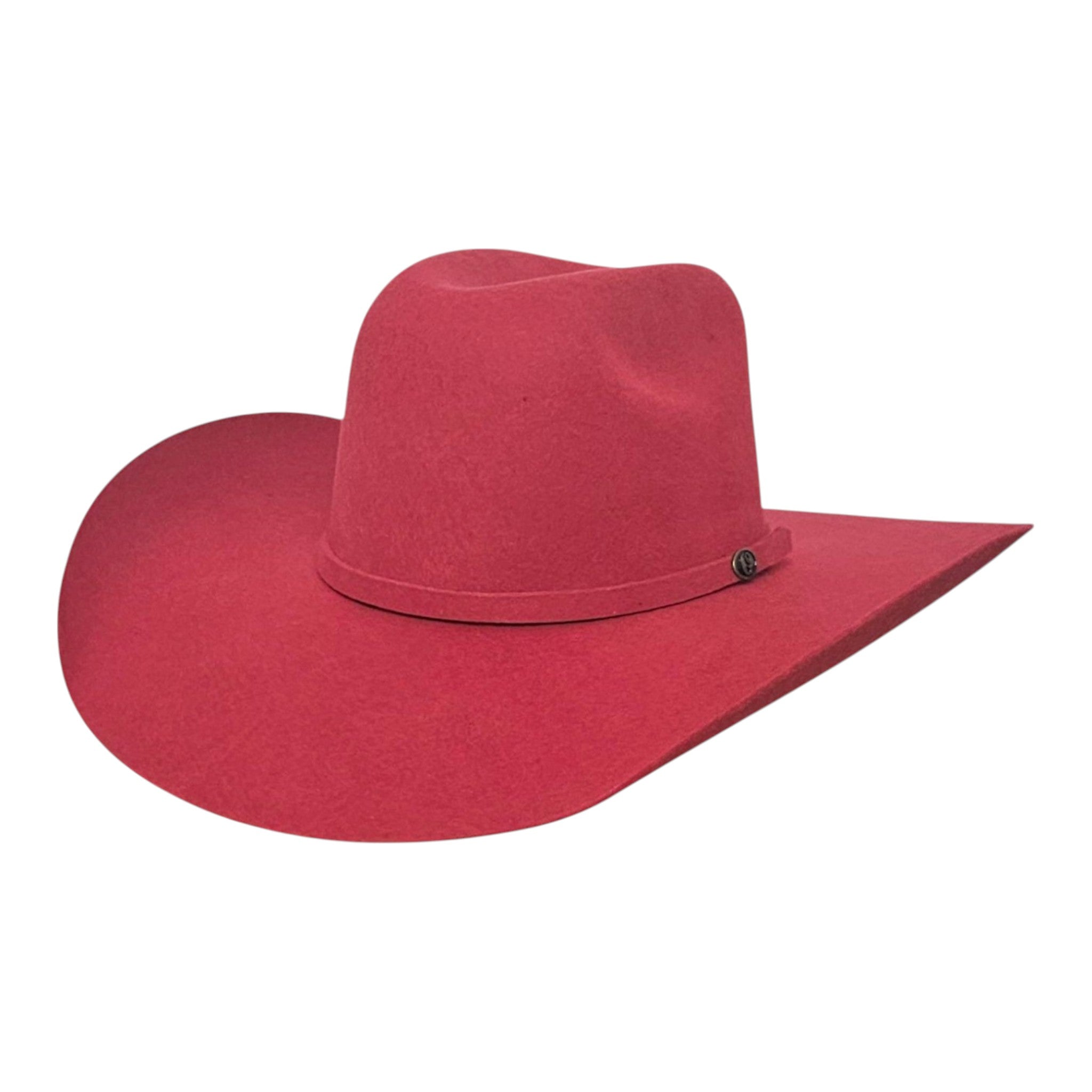 American Red 5X Wool Cashmere Hat - Paranoid Ranch