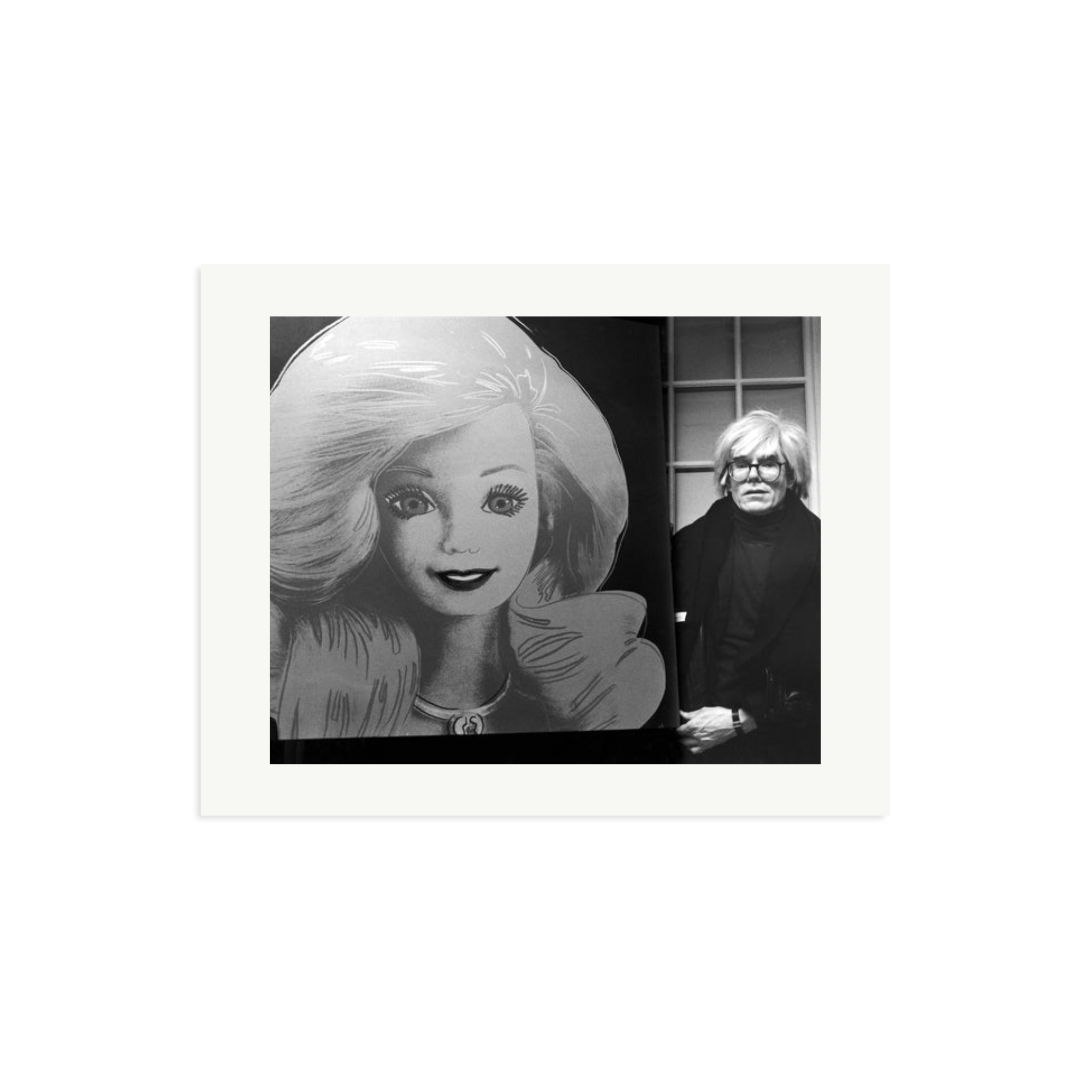 Andy Warhol, Barbie Portrait 1986