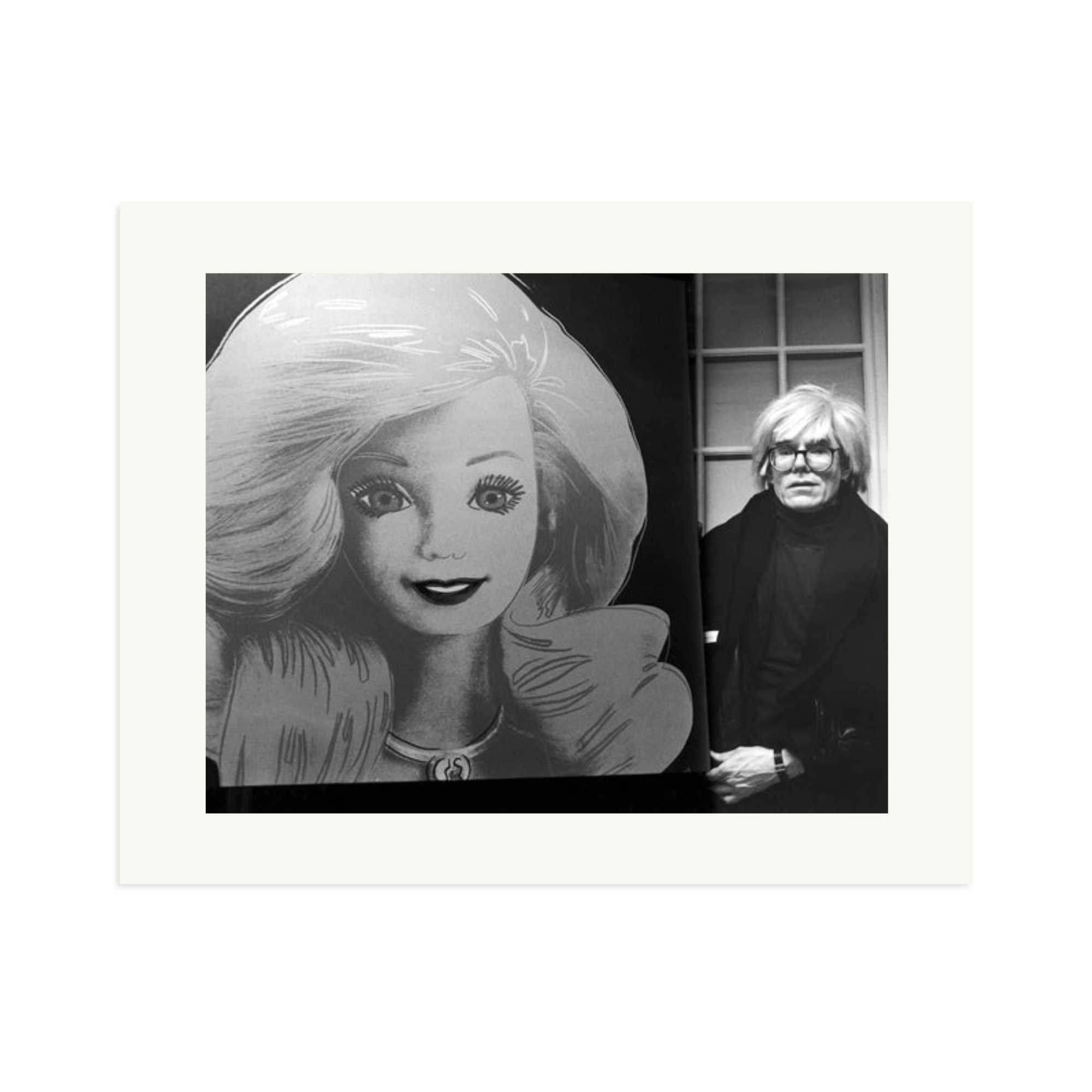 Andy Warhol, Barbie Portrait 1986