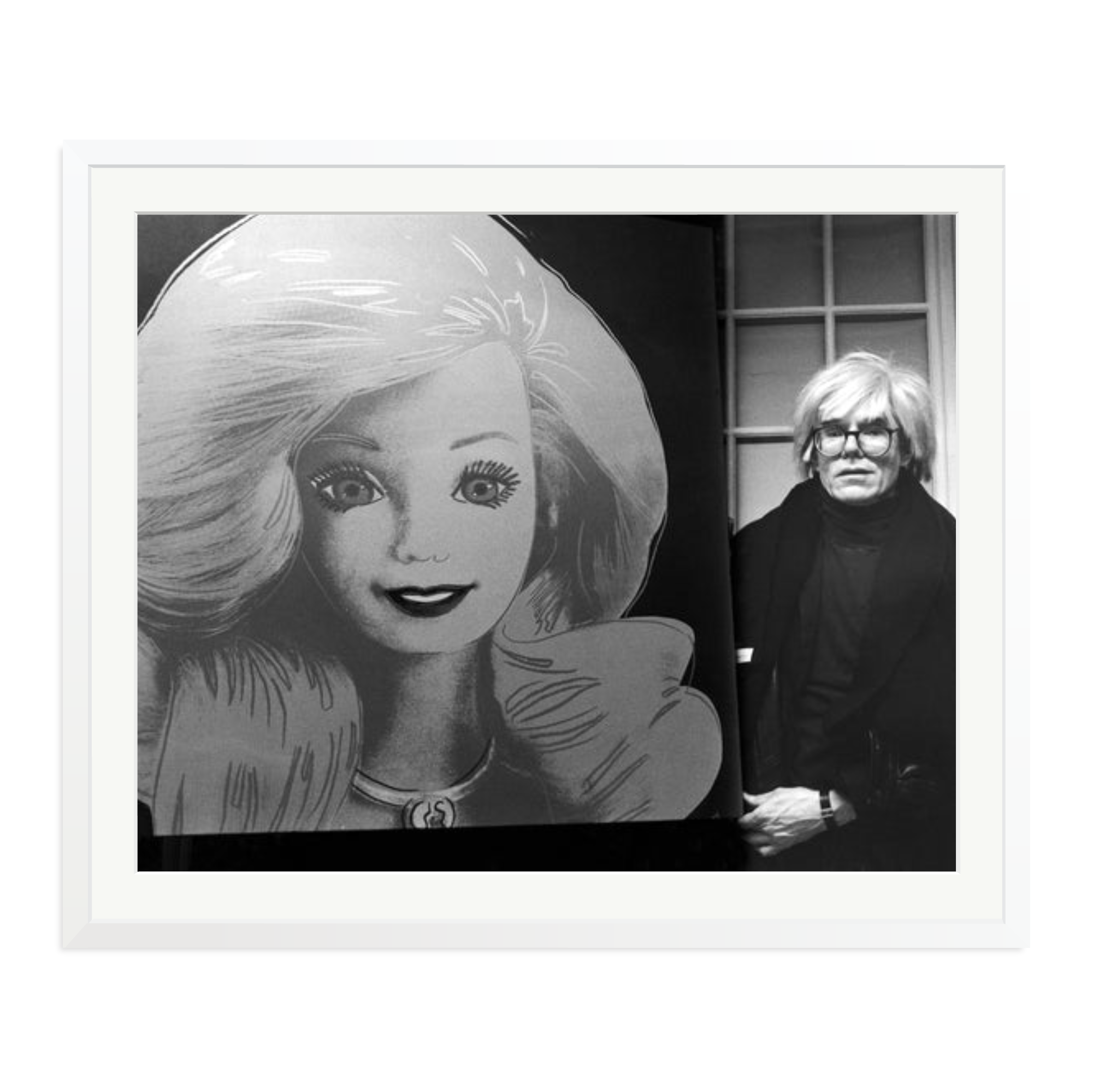 Andy Warhol, Barbie Portrait 1986