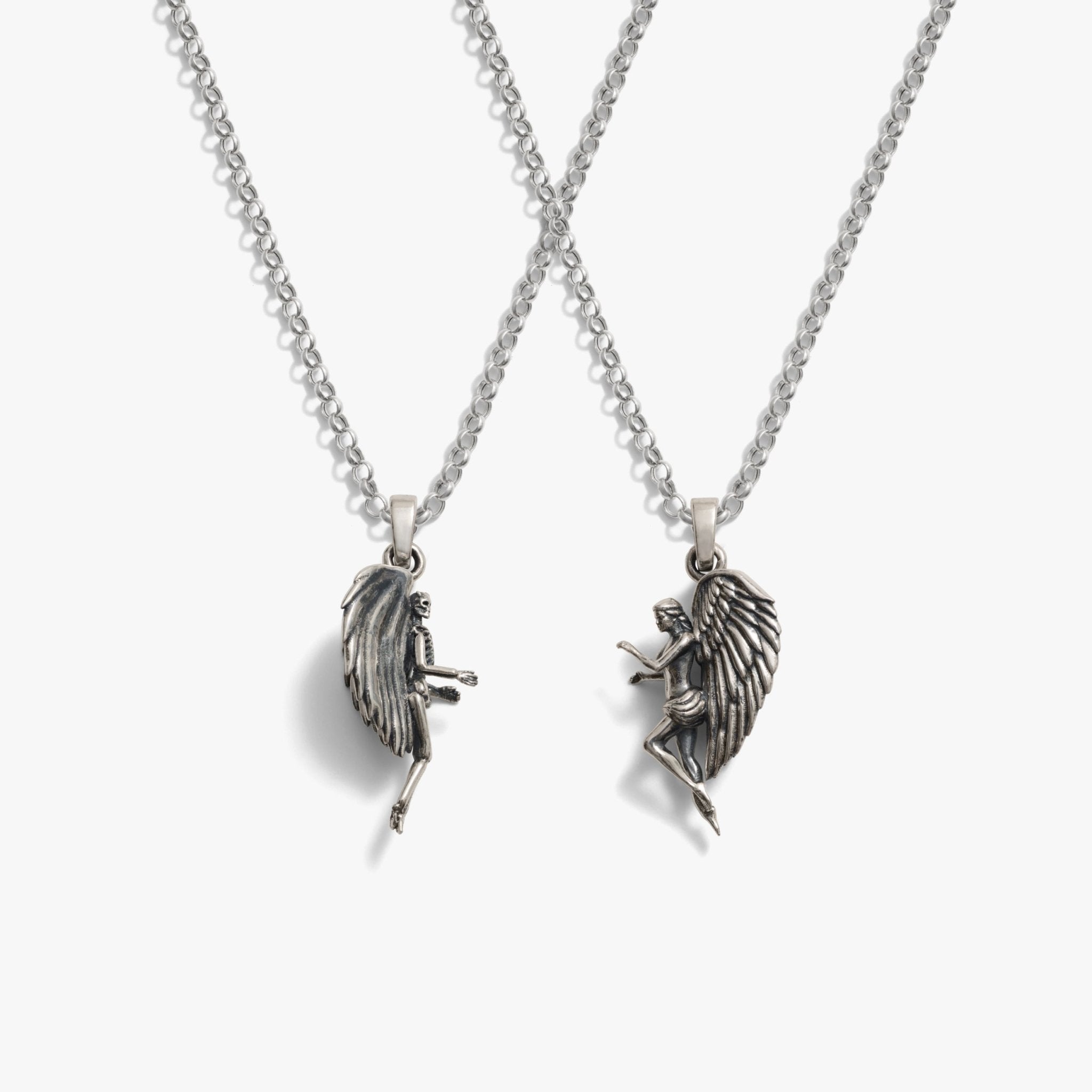 Angel To My Devil Necklace Duo - Paranoid Ranch