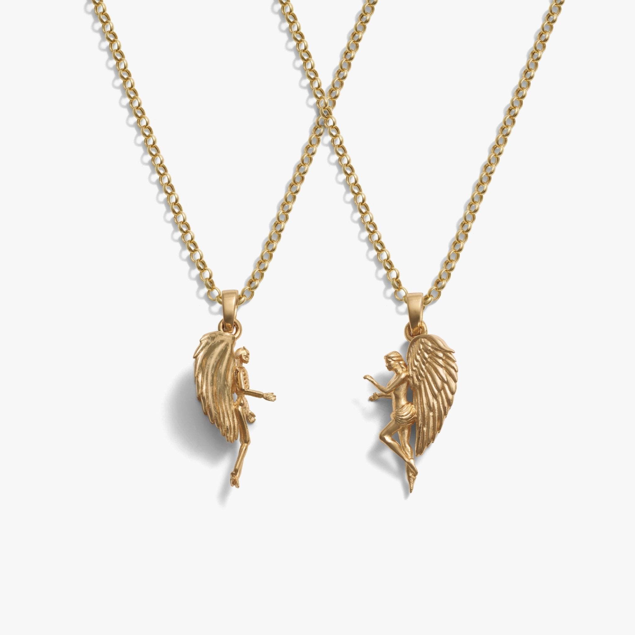 Angel To My Devil Necklace Duo - Paranoid Ranch